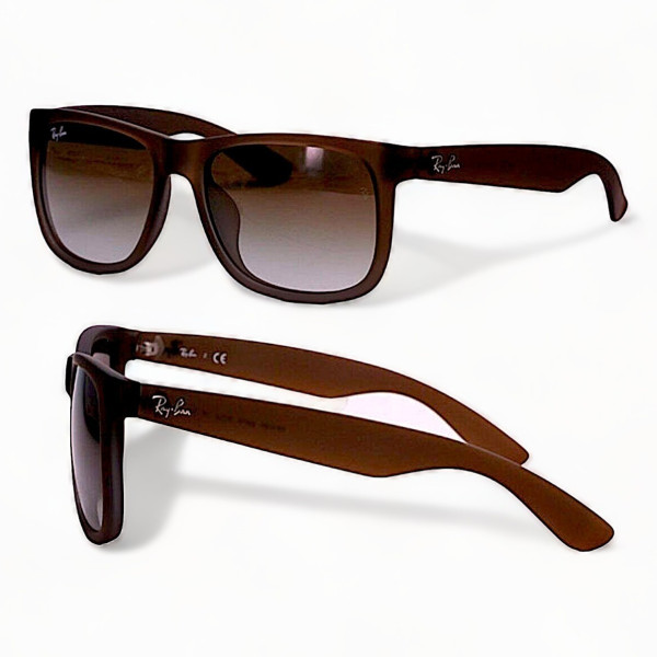 Óculos de Sol Justin Marrom Fosco RB4165